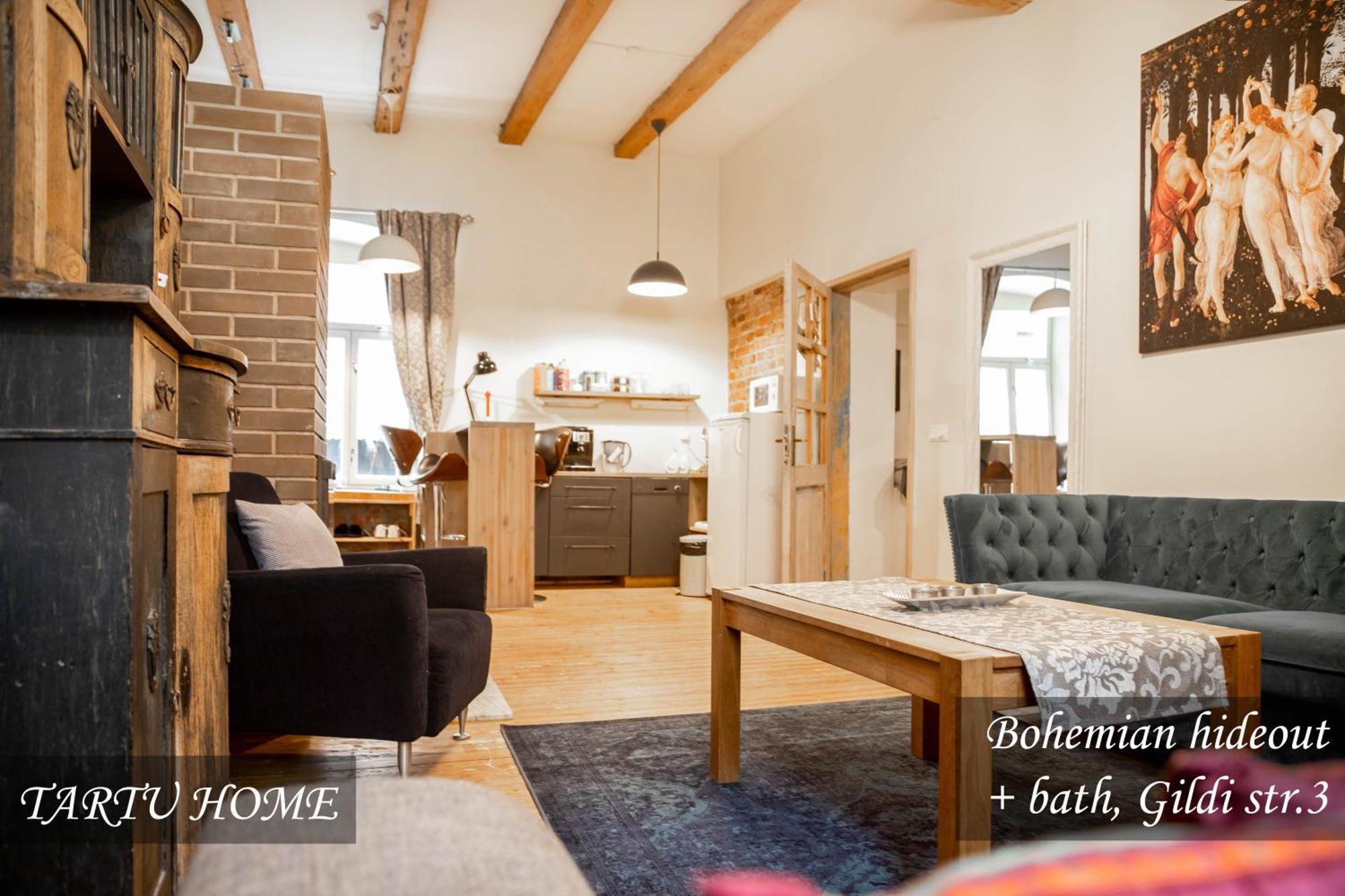 Bohemian Hideout, Old Town, Tartu Home Екстер'єр фото