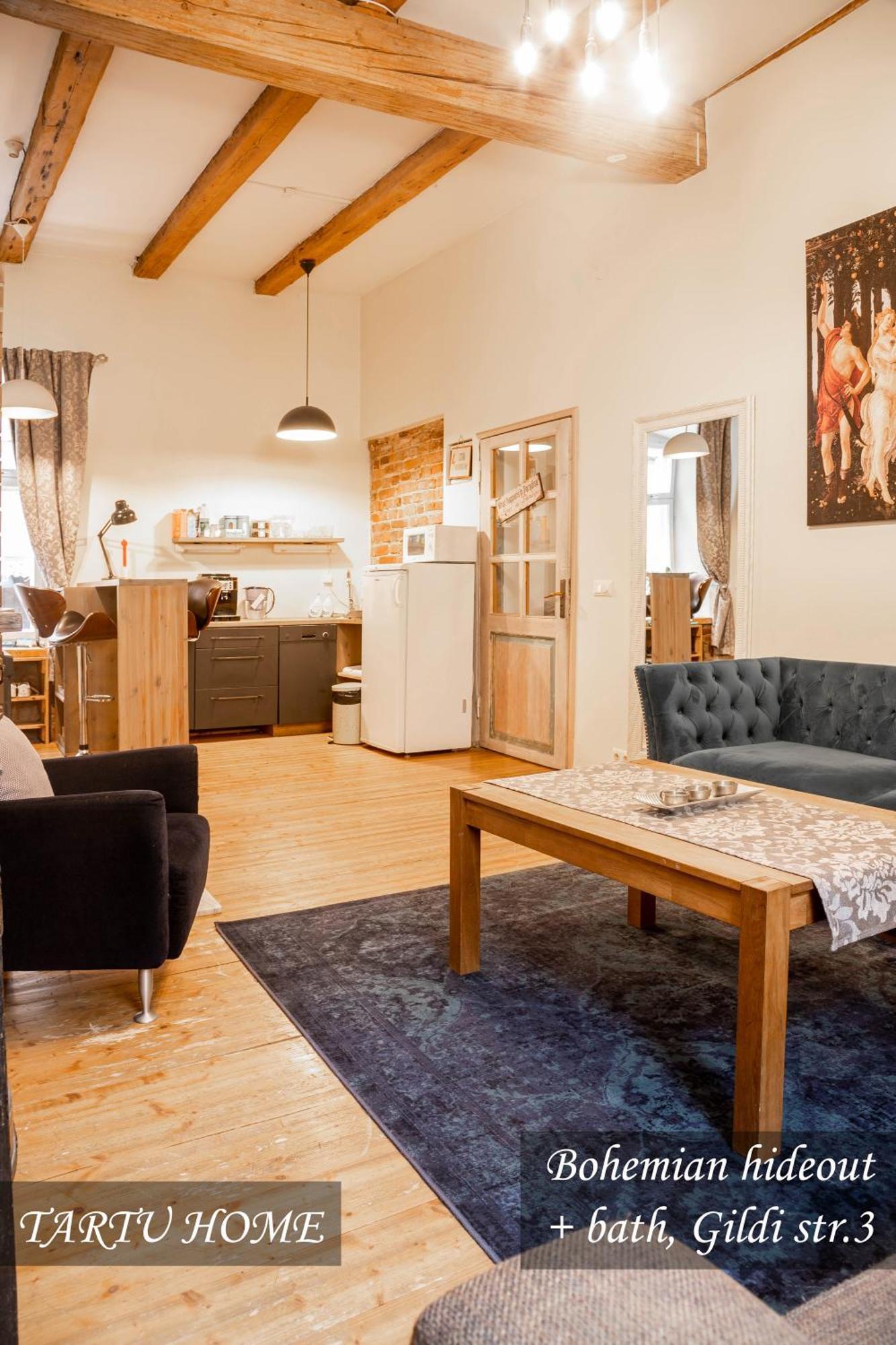 Bohemian Hideout, Old Town, Tartu Home Екстер'єр фото